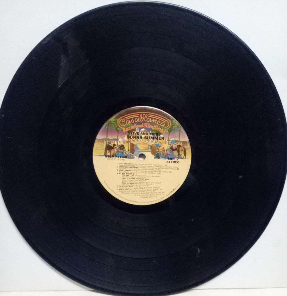 LIVE AND MORE DONNA SUMMER - ENGLISH VINYL LP