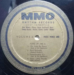 RHYTHM RECORDS JUST IMPROVISE VOL 2 - ENGLISH VINYL LP