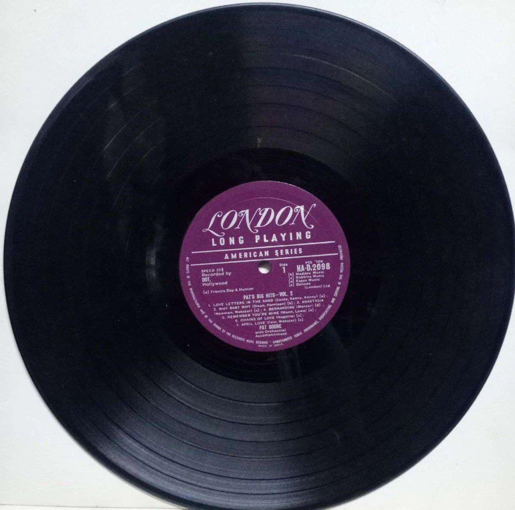 PAT'S BIG HITS VOL 2 - ENGLISH VINYL LP