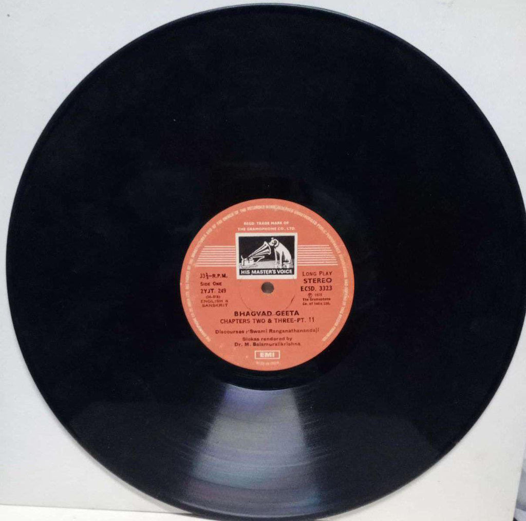 BHAGVAD GEETA - ENGLISH AND SANSKRIT VINYL LP