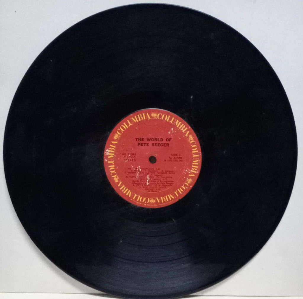 THE WORLD OF PETE SEEGER - ENGLISH VINYL LP