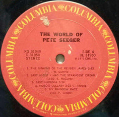 THE WORLD OF PETE SEEGER - ENGLISH VINYL LP