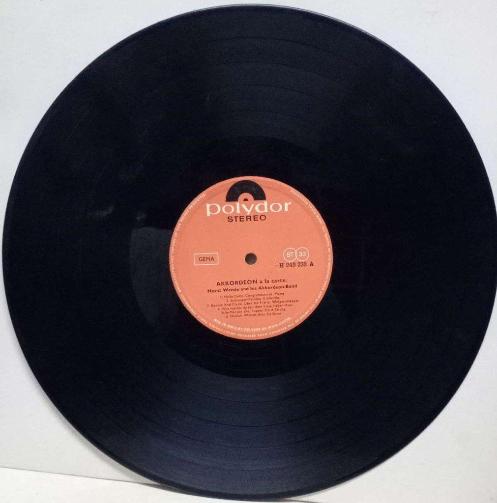 AKKORDEON A LA CARTE - ENGLISH VINYL LP