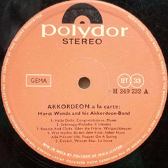 AKKORDEON A LA CARTE - ENGLISH VINYL LP