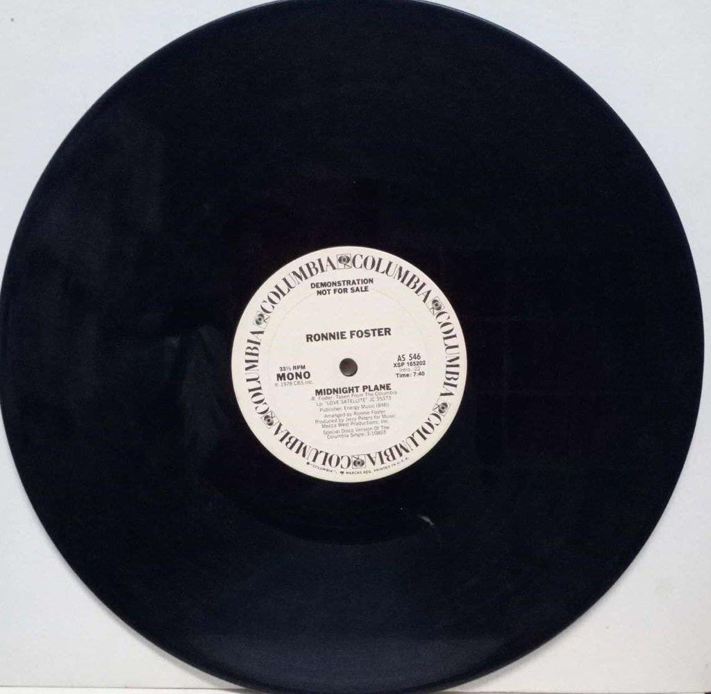 RONNIE FOSTER MIDNIGHT PLANE - ENGLISH VINYL LP