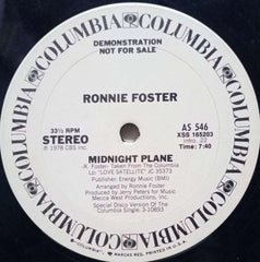 RONNIE FOSTER MIDNIGHT PLANE - ENGLISH VINYL LP