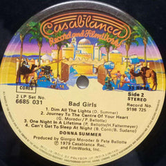 BAD GIRLS - ENGLISH VINYL LP