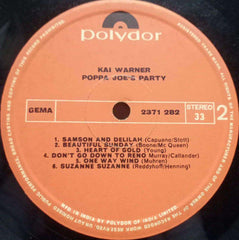 KAI WARNER POPPA JOE'S PARTY - ENGLISH VINYL LP