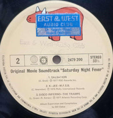 ORIGINAL MOVIE SOUNDTRACK SATURDAY NIGHT FEVER - ENGLISH VINYL LP