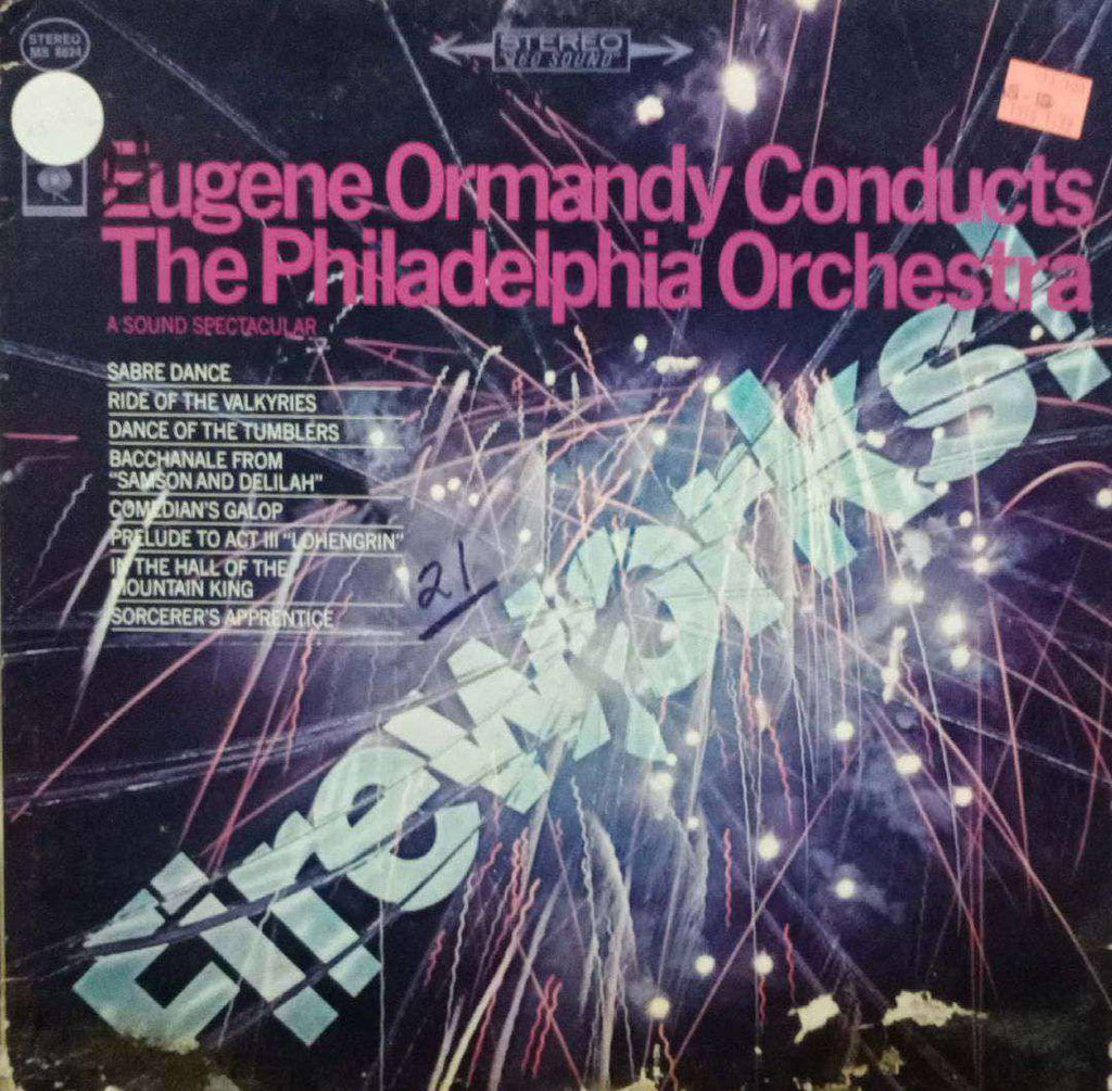 EUGENE ORMANDY CONDUCTS THE PHILADELPHIA ORCHESTRA  - ENGLISH VINYL LP