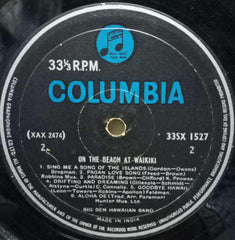 ON THE BEACH AT WAIKIKI - ENGLISH VINYL LP