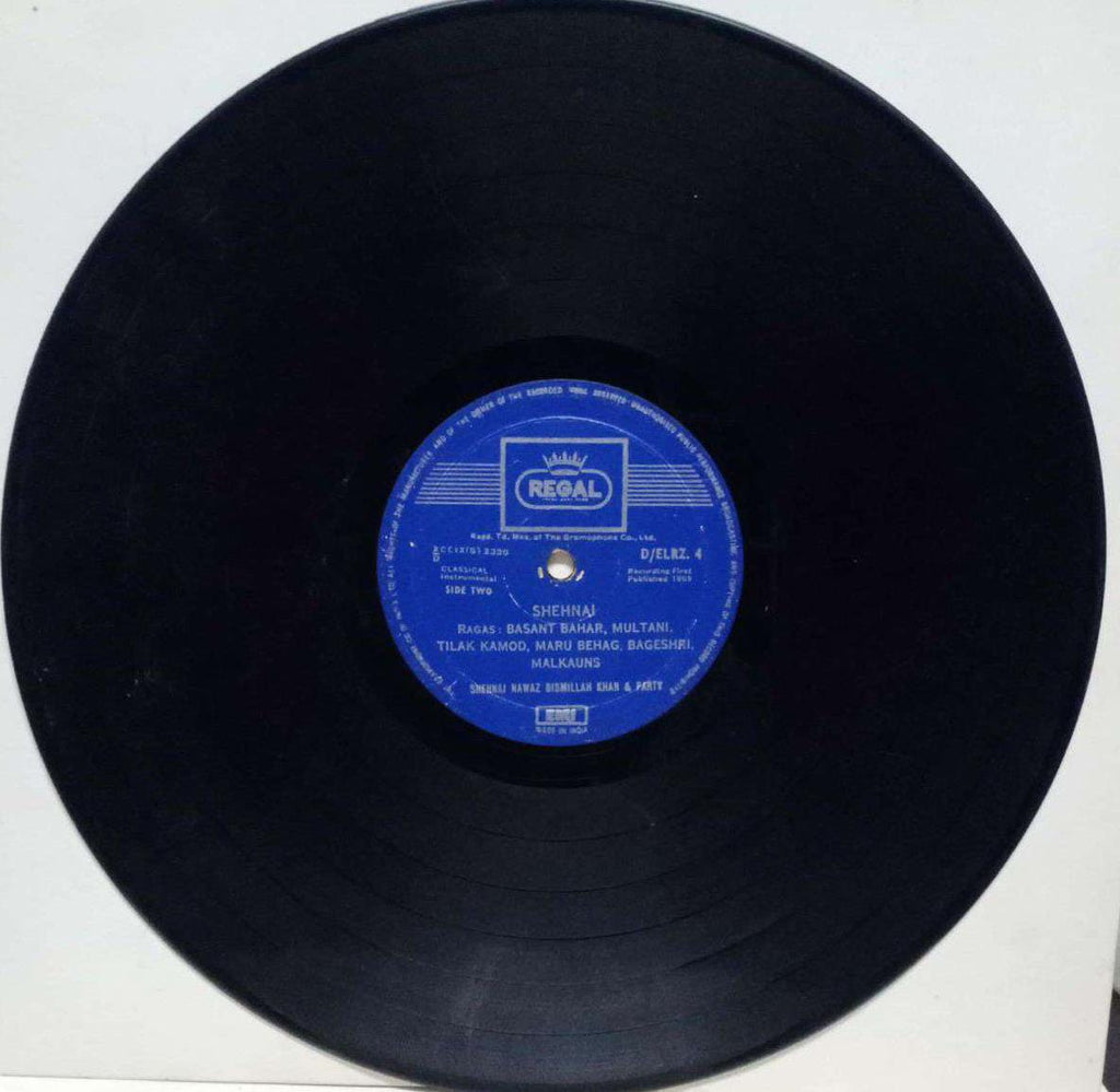 SHEHNAI CLASSICAL INSTRUMENTAL - VINYL LP
