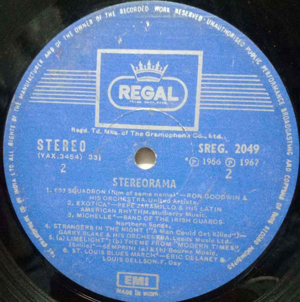 STEREORAMA - ENGLISH VINYL LP