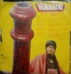 KRANTI - Hindi vinyl LP