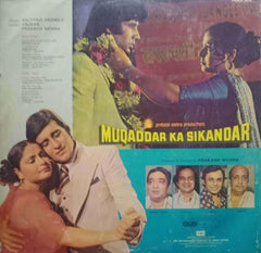MUQADDAR KA SIKANDAR - Hindi Vinyl LP