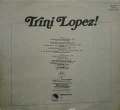 TRINI LOPEZ - ENGLISH VINYL LP