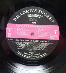 FESTIVAL OF INTERNATIONAL HITS AND GOLDEN HITS OF LATIN AMERICA - ENGLISH VINYL LP
