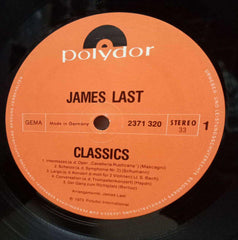 JAMES LAST CLASSICS - ENGLISH VINYL LP