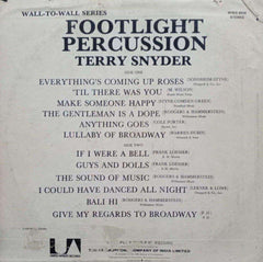 FOOTLIGHT PERCUSSION - ENGLISH VINYL LP