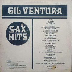 GIL VENTURA SAX HITS - ENGLISH VINYL LP