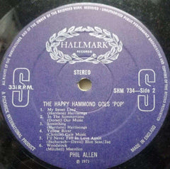 THE HAPPY HAMMOND GOES 'POP' - ENGLISH VINYL LP