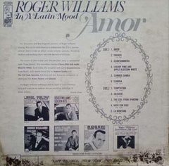 AMAR ROGER WILLIAMS IN LATIN MOOD - ENGLISH VINYL LP