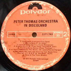 PETER THOMAS ORCHESTRA IN DISCOLAND - ENGLISH VINYL LP