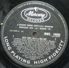 HITS THAT SOLD A MILLION - ENGLISH VINYL LP