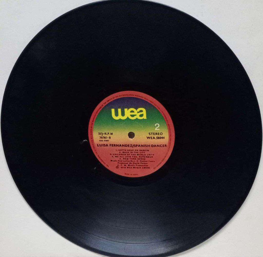 LUISA FERNANDEZ SPANISH DANCER - ENGLISH VINYL LP
