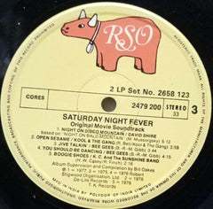 SATURDAY NIGHT FEVER - ENGLISH VINYL LP