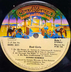 BAD GIRLS - ENGLISH VINYL LP