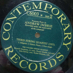 THIRD STRING QUARTET - ENGLISH VINYL LP