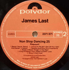 JAMES LAST NON STOP DANCING 25 - ENGLISH VINYL LP