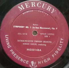 SYMPHONY NO 1 ( IN ONE MOVEMENT ) OP.9- VINYL LP