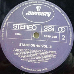 STARS ON 45 VOL 2 - ENGLISH VINYL LP