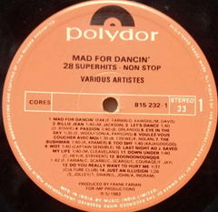 MAD FOR DANCIN - ENGLISH VINYL LP