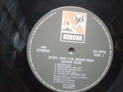ECHO AND THE BUNNYMEN OCEAN RAIN - ENGLISH VINYL LP