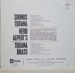 SOUNDS TIJUANA HERB ALPERT'S TIJUNA BRASS - ENGLISH VINYL LP