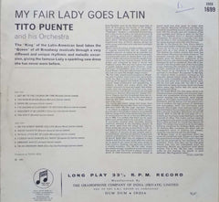 MY FAIR LADY GOES LATIN- ENGLISH VINYL LP