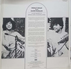 NISHAT KHAN WITH ZAKIR HUSSAIN - CLASSICAL INSTRUMENTAL VINYL LP