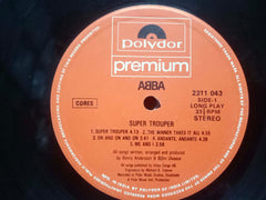 ABBA SUPER TROUPER - ENGLISH VINYL LP