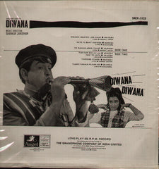 Diwana -- Raj Kapoor Blockbuster Bollywood Vinyl LP
