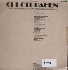 Chhoti Bahen Indian Vinyl LP