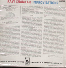Ravi Shankar Improvisations Bollywood Vinyl LP