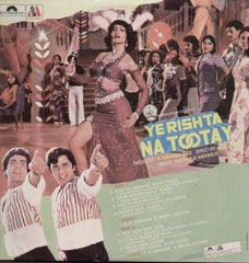 Yeh Rishta na Tootay - double gatefold Indian Vinyl Lp