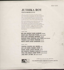 Juthika Roy Bollywood Vinyl LP