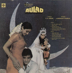 Aulad 1968 Bollywood Vinyl LP