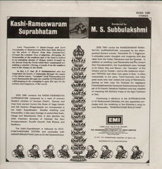 Kashi-Rameswaram Suprabhatam Bollywood Vinyl LP