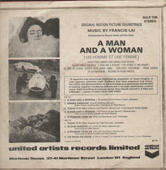 A Man And A Women English Vinyl LP