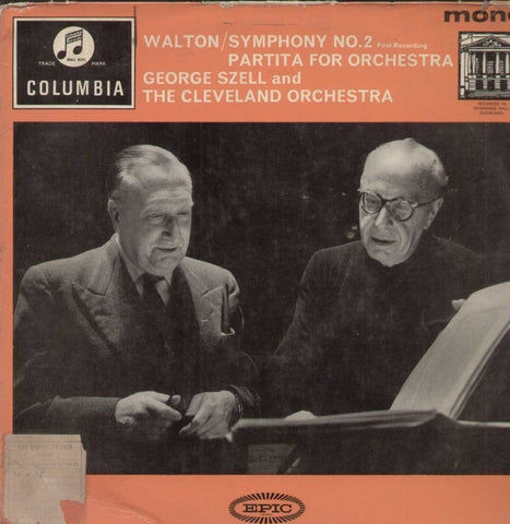 Symphony No.2 Partita For Orchestra English Vinyl LP